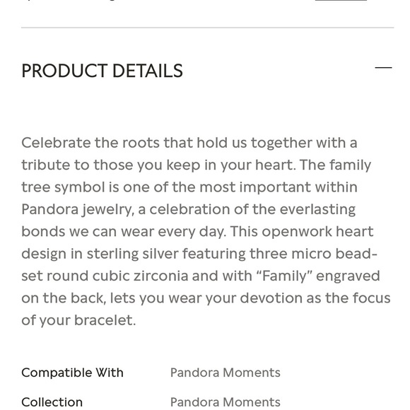 Pandora Family Tree Moments Bracelet - Picture 5 of 9